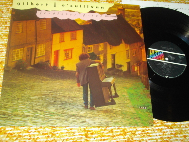 GILBERT O'SULLIVAN - Frobisher Drive - LP 1987 folk rock EX+