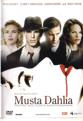 dvd, Musta Dahlia (Aaron Eckhart, Josh Hartnett, Scarlett Jo