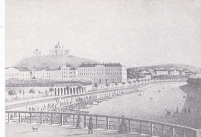 TURKU - AURAJOKINÄKYMÄ KIRKKOSILLALTA