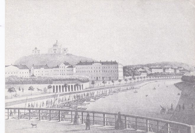 TURKU - AURAJOKINÄKYMÄ KIRKKOSILLALTA