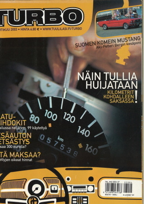 Tuulilasin Turbo Huhtikuu 2003