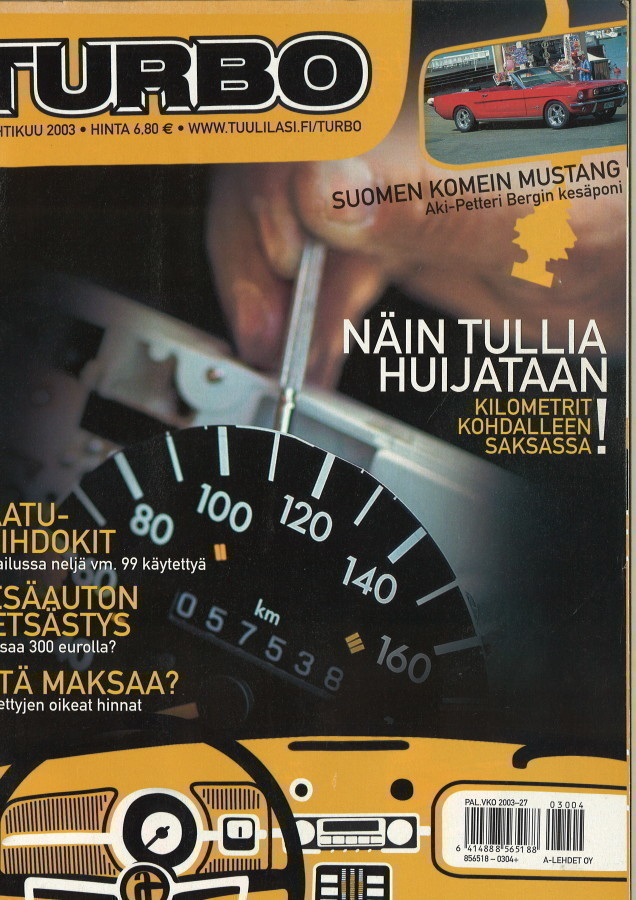 Tuulilasin Turbo Huhtikuu 2003