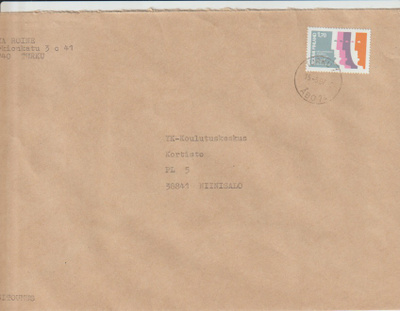 Postileima, TURKU  74--ÅBO  74