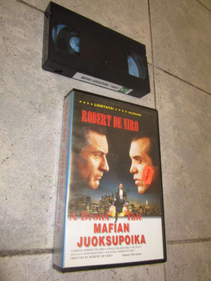 MAFIAN JUOKSUPOIKA - VHS robert de Niro