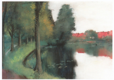 Lesser Ury: Hollantilainen kylä