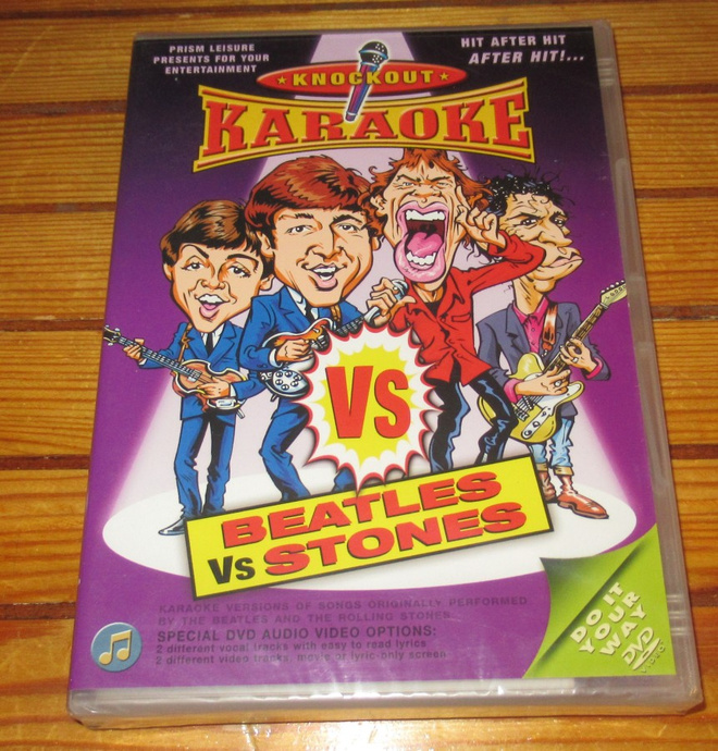 Knockout Karaoke VS Beatles Vs Stones uusi