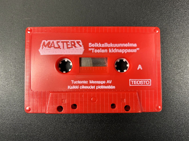 MOTU Teelan kidnappaus C-kasetti
