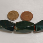 Antique Bloodstone Art Deco kaulakoru 80-luvun - pikkukuva 5