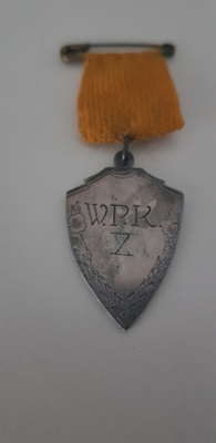 WPK Palvelusvuosimerkki / Neulamerkki hopea 1927 - 10 vuotta