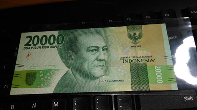Indonesia 20000 Rupiah 2016 P151 UNC