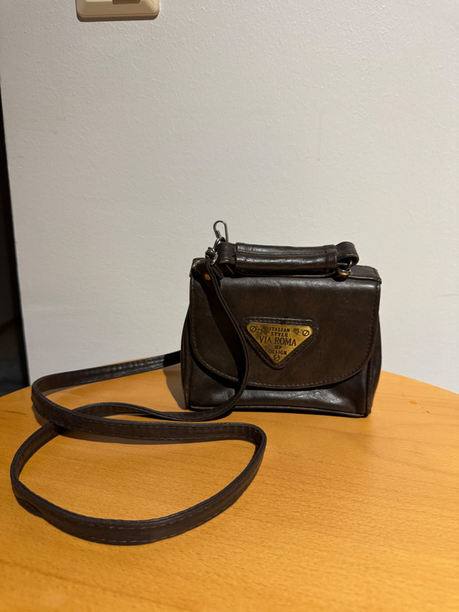 Vintage olkalaukku Via Roma