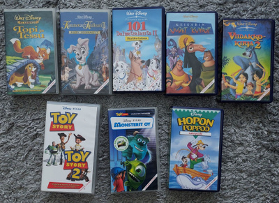 Walt Disney  vhs kasetteja