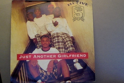 HI - FIVE  ::  JUST ANOTHER GIRLFRIEND :: VINYYLI  7"   1991