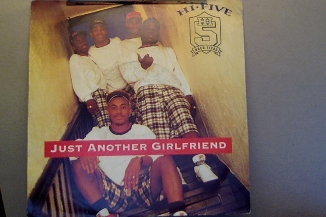 HI - FIVE  ::  JUST ANOTHER GIRLFRIEND :: VINYYLI  7"   1991