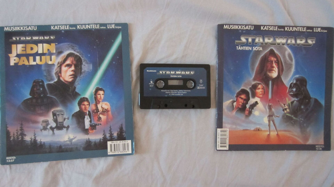 STAR WARS musiikkisadut ( kasetti ja 2 vihkosta )