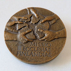 MISSIO ECCLESIAE FINLANDIAE pöytämitali - pikkukuva 1