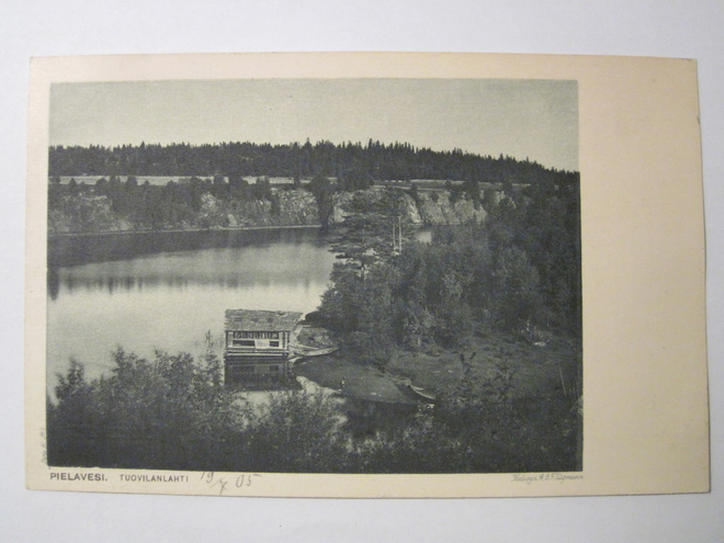 VANHA Postikortti Pielavesi HUIPPUKUNTO ennen-1905