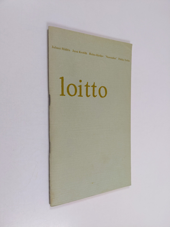 Loitto : Runoja kirjapainotyöläisiltä