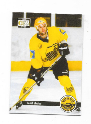 1999-00 OFS #159 Josef Straka Litvinov  ex Lukko