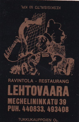Helsinki, Lehtovaara, Mechelininkatu 39   .s43
