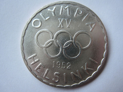 500 markkaa 1952 Olympia