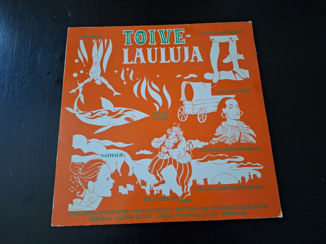 TOIVELAULUJA - Ilkka Rinne, Juha Eirto, Markus ym.  . LP