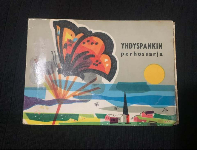 Yhdyspankin vanha perhossarja-keräilyvihko