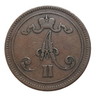 10 Penniä 1866 - Variantti 1.6 Päällelyönti - harvinainen! - pikkukuva 3