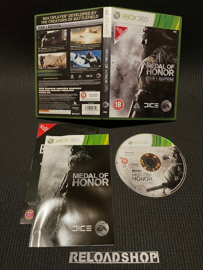 Medal Of Honor TIER 1 EDITION XBOX 360 - CiB