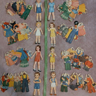 Paperinuket 8 lasta 1940-50-luku - pikkukuva 1