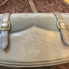 Three Bags vintage Nahkalaukku / Laukku / Olkalaukku nahkaa - pikkukuva 1