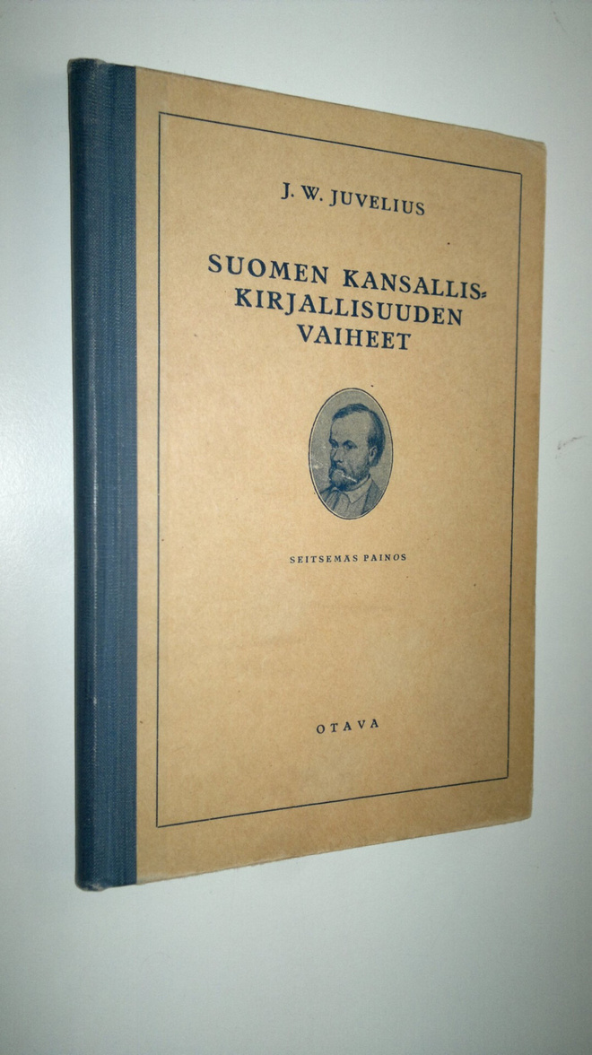 J. W. Juvelius : Suomen kansalliskirjallisuuden vaiheet