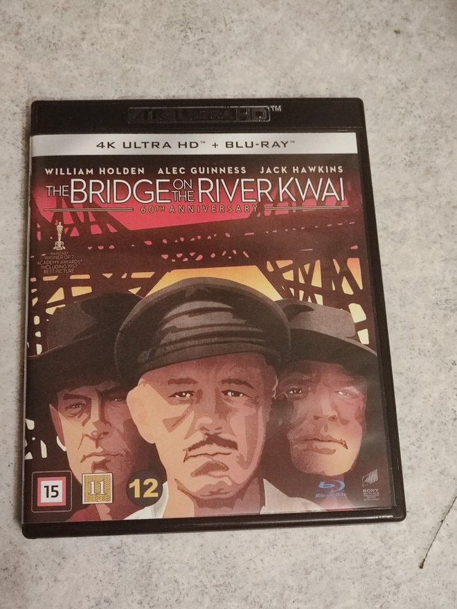 Kwai joen silta 4K Ultra HD BLU-RAY