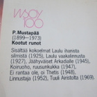 P. Mustapää Kootut Runot - pikkukuva 3