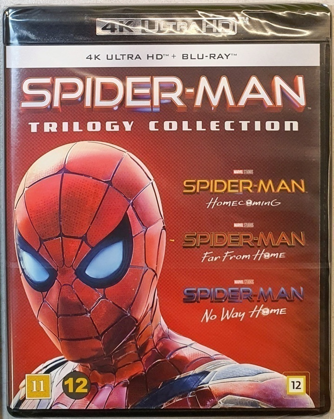 Spider-Man Trilogia - 4K Ultra HD + Blu-ray (3+3 levyä)