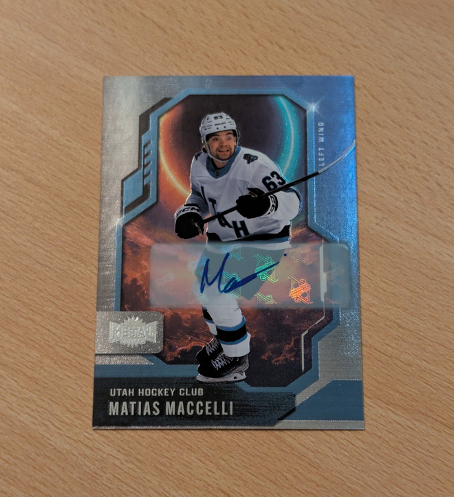 2024-25 Metal Matias Maccelli Auto