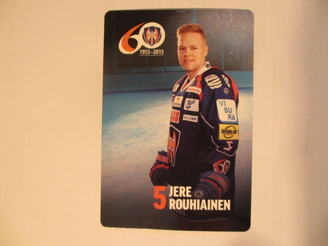 Jere Rouhiainen Tappara teamset kortti