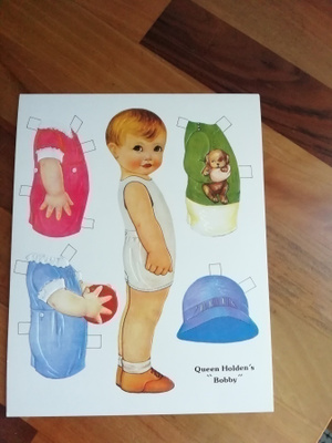 VANHA PAPERINUKKE KORTTI