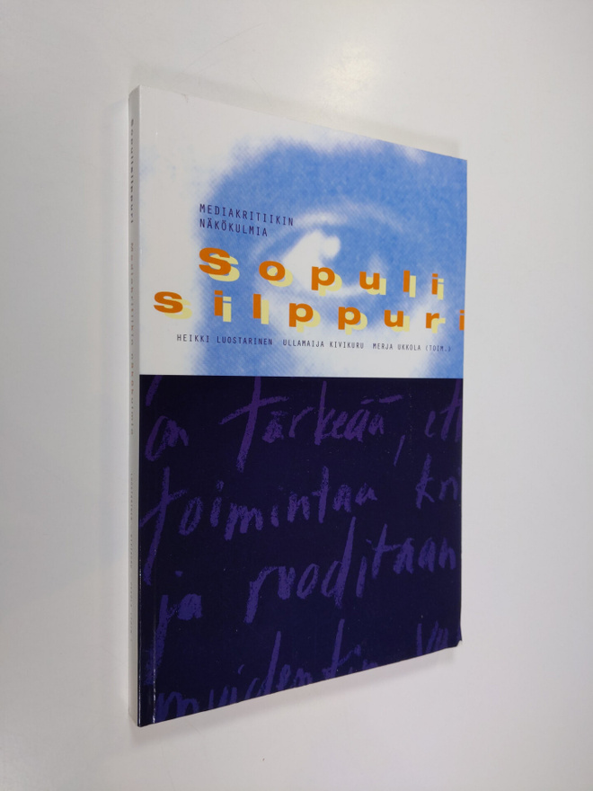Sopulisilppuri : mediakritiikin näkökulmia