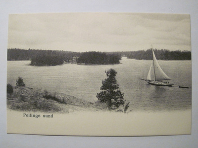 VANHA Postikortti Porvoo Pellinki HUIPPUKUNTO ennen-1905