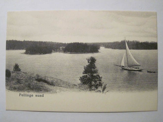 VANHA Postikortti Porvoo Pellinki HUIPPUKUNTO ennen-1905