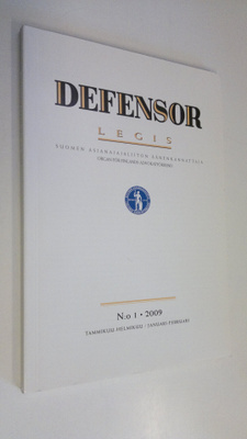 Defensor legis n:o 1/2009