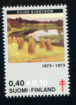 1973 Tuberkuloosi ( TUB ) 0,40+0,10 mk ** LaPe 730