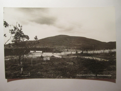 Postikortti Lappi Pallastunturi 1950-l  Alkup.Mallikappale