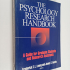 The psychology research handbook : a guide for graduate s... - pikkukuva 1