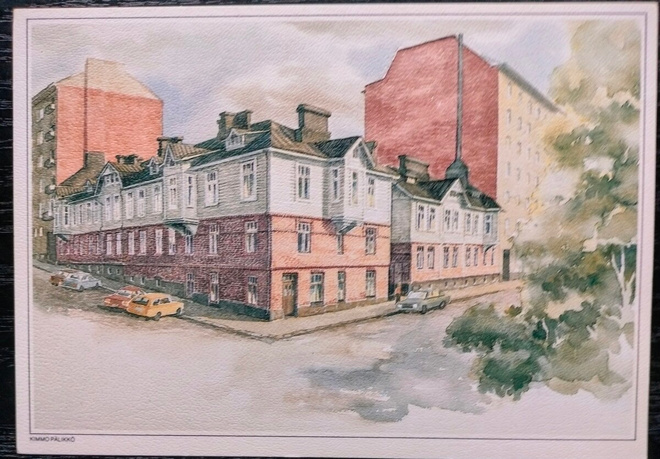 Kimmo Pälikkö, Helsinki postikortti, 5 kpl