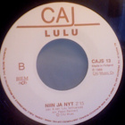 LULU :: TANSSITA MUA / NIIN JA NYT :: VINYYLI 7" 1989 - pikkukuva 4