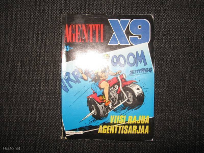 Agentti X9*Viisi rajua agenttisarjaa v.1988