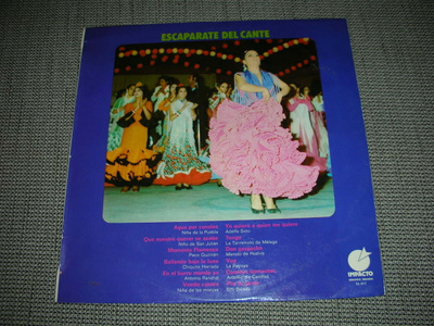 LP vinyyli Escaparate del cante espanja