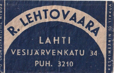 Lahti, R. Lehtovaara b516